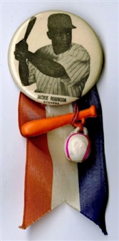 1947 Jackie Robinson Vintage Baseball Pin